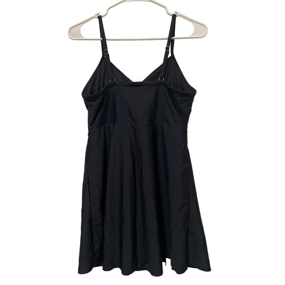 Grace Karin V-neck Tummy Control One Piece Swimdress Swimsuit NWT Size L - Picture 3 of 10